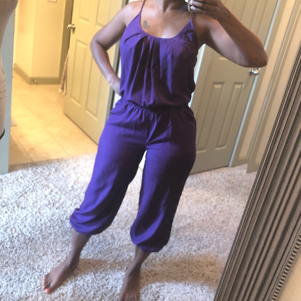 💜 Cropped Jumpsuit 💜